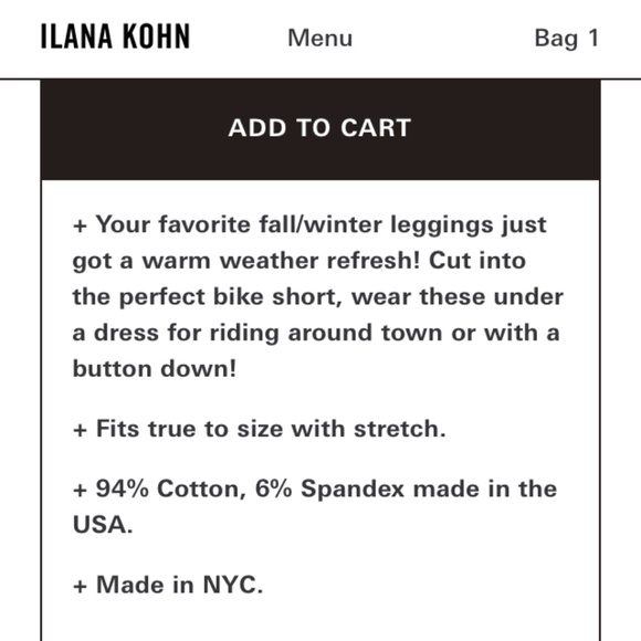 Ilana Kohn Cotton Ribbed Shorts - Picture 5 of 6
